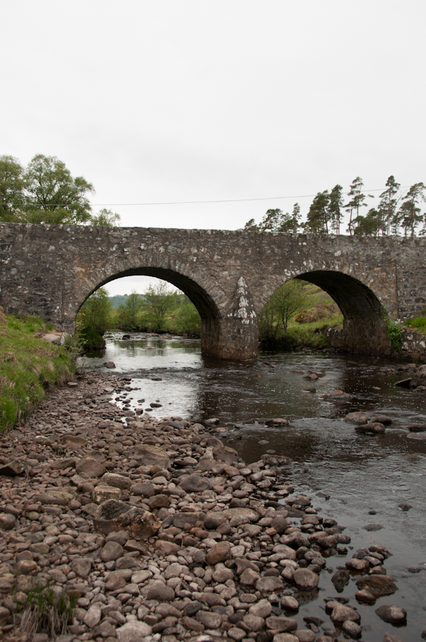 Dalreavoch Bridge over River Brora